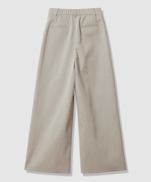 ANAYI（アナイ）の「【セットアップ対応商品】モノトーンドットジャガードタックワイドパンツ（その他パンツ・レディース・ブラック/アイボリー・38/36/34）」の11枚目の写真