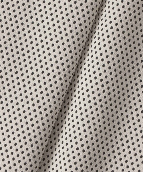 ANAYI（アナイ）の「【セットアップ対応商品】モノトーンドットジャガードタックワイドパンツ（その他パンツ・レディース・ブラック/アイボリー・38/36/34）」の12枚目の写真