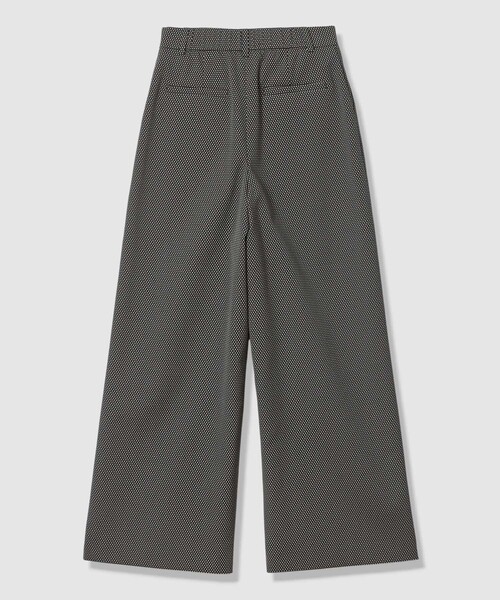 ANAYI（アナイ）の「【セットアップ対応商品】モノトーンドットジャガードタックワイドパンツ（その他パンツ・レディース・ブラック/アイボリー・38/36/34）」の15枚目の写真