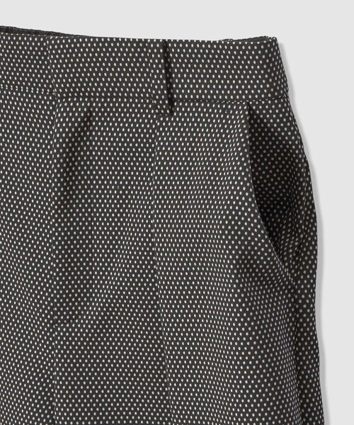 ANAYI（アナイ）の「【セットアップ対応商品】モノトーンドットジャガードタックワイドパンツ（その他パンツ・レディース・ブラック/アイボリー・38/36/34）」の16枚目の写真
