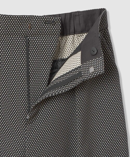 ANAYI（アナイ）の「【セットアップ対応商品】モノトーンドットジャガードタックワイドパンツ（その他パンツ・レディース・ブラック/アイボリー・38/36/34）」の18枚目の写真