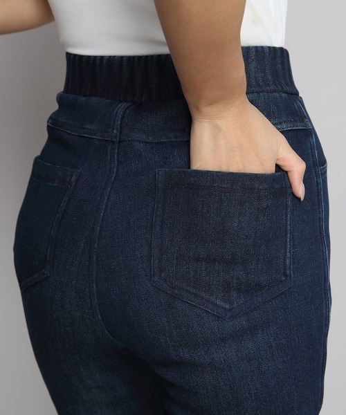 by LEGNA（バイレグナ）の「裏起毛 スキニーストレッチパンツ（その他パンツ・レディース・ブラック/ブラックミックス/インディゴブルー・M-Long/L-Long/L-Regular/M-Regular）」の8枚目の写真
