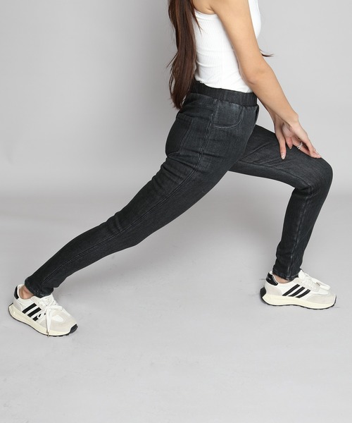 by LEGNA（バイレグナ）の「裏起毛 スキニーストレッチパンツ（その他パンツ・レディース・ブラック/ブラックミックス/インディゴブルー・M-Long/L-Long/L-Regular/M-Regular）」の17枚目の写真