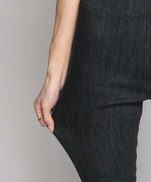by LEGNA（バイレグナ）の「裏起毛 スキニーストレッチパンツ（その他パンツ・レディース・ブラック/ブラックミックス/インディゴブルー・M-Long/L-Long/L-Regular/M-Regular）」の18枚目の写真