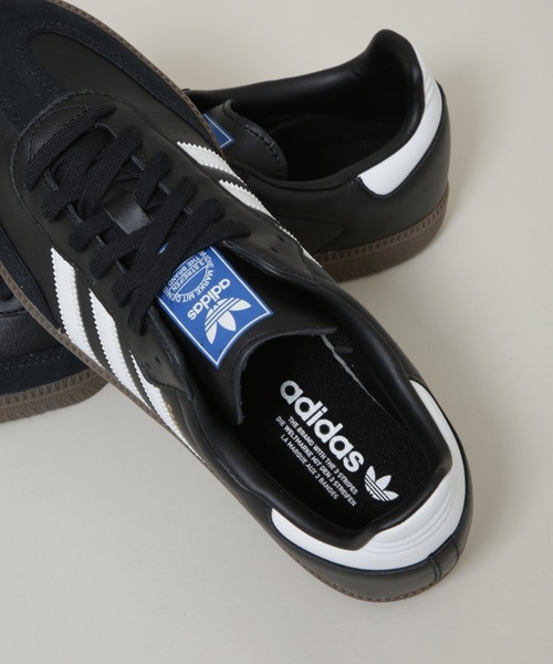 adidas(アディダス)の「adidas/SAMBA OG(スニーカー・メンズ・ブラック・26/27/28)」の3枚目の写真