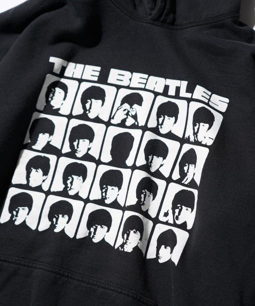 THRIFTY LOOK（スリフティールック）の「THRIFTY LOOK / スリフティールック THRIFTY "BEATLES" HOODIE ビートルズ バンドパーカー ユーズド加工（パーカー・メンズ・ブラック系その他/ブラック/ブラック系その他2・X-LARGE）」の7枚目の写真