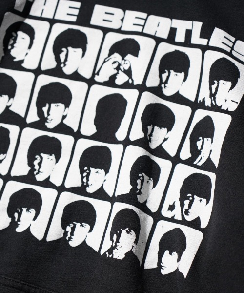 THRIFTY LOOK（スリフティールック）の「THRIFTY LOOK / スリフティールック THRIFTY "BEATLES" HOODIE ビートルズ バンドパーカー ユーズド加工（パーカー・メンズ・ブラック系その他/ブラック/ブラック系その他2・X-LARGE）」の8枚目の写真