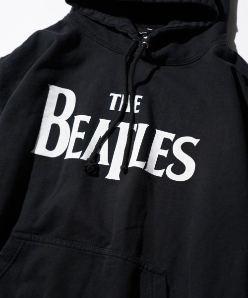 THRIFTY LOOK（スリフティールック）の「THRIFTY LOOK / スリフティールック THRIFTY "BEATLES" HOODIE ビートルズ バンドパーカー ユーズド加工（パーカー・メンズ・ブラック系その他/ブラック/ブラック系その他2・X-LARGE）」の15枚目の写真