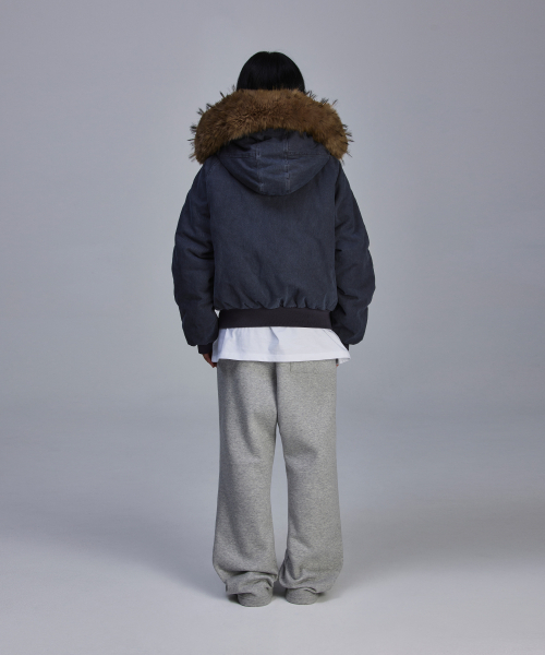 SCALLYWAG（スカリーワグ）の「フレアバギー裏起毛トレーニングパンツ[グレー]（スウェットパンツ・レディース・その他・M/L）」の15枚目の写真