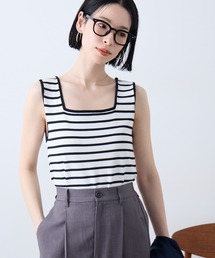 Aunely（オーネリー）の「【Aunely】クールタッチ デコルテ タンクトップ   接触冷感 <YOSOOIシリーズ>（タンクトップ）」