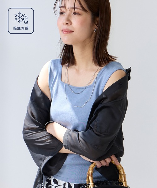 トップス Nomado MONO-MART｜モノマートのトップス（ブルー・ネイビー/青色系・袖なし