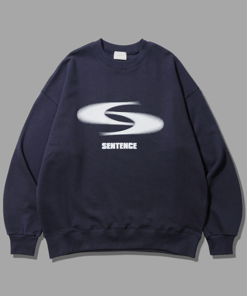 THE MILE(ザマイル)の「センテンスエッセンシャルスウェットネイビー(スウェット・メンズ・その他・S/M/L/XL)」の1枚目の写真
