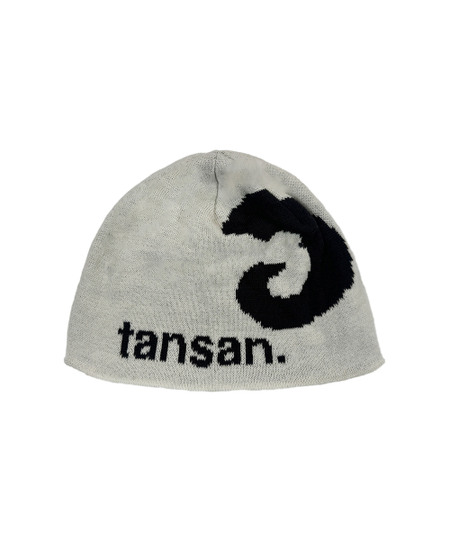 TANSANMAGNESIUM（タンサン マグネシウム）の「ジャカード混ロゴビーニー（アイボリー）（ニットキャップ/ビーニー・レディース・その他・O/S）」の3枚目の写真