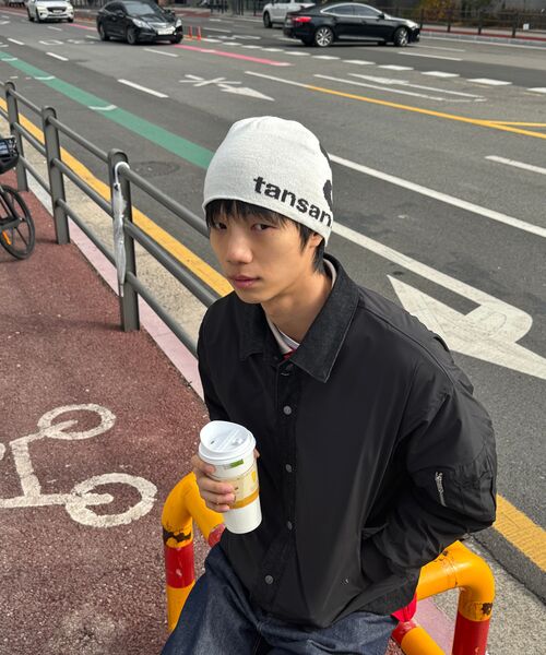 TANSANMAGNESIUM（タンサン マグネシウム）の「ジャカード混ロゴビーニー（アイボリー）（ニットキャップ/ビーニー・レディース・その他・O/S）」の18枚目の写真