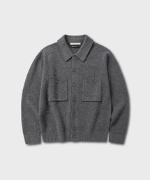 NONBLANK（ノンブランク）の「ニットジャケット_GREY（ニット/セーター）」