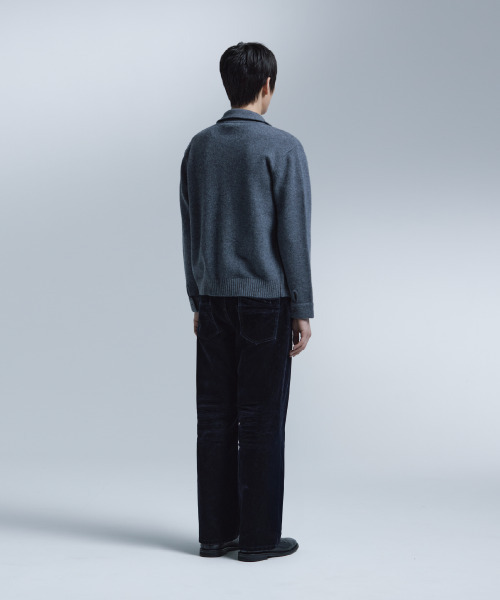 NONBLANK(ノンブランク)の「ニットジャケット_GREY(ニット/セーター・メンズ・グレー・XL/M/L)」の9枚目の写真