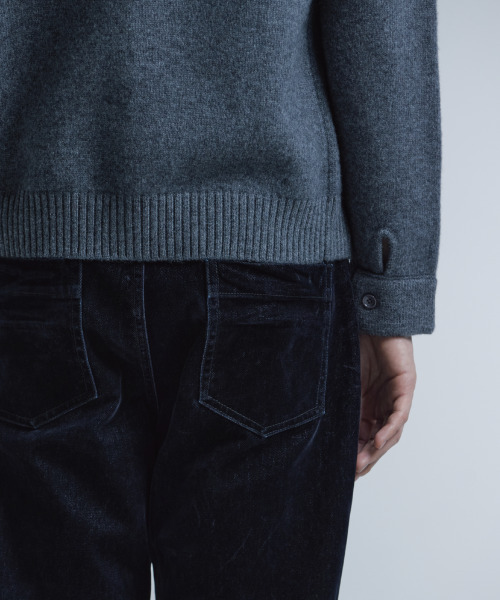 NONBLANK(ノンブランク)の「ニットジャケット_GREY(ニット/セーター・メンズ・グレー・XL/M/L)」の2枚目の写真