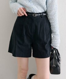 mystic | ベルト付きタックキュロット(その他パンツ)