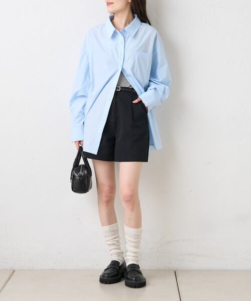 mystic(ミスティック)の「ベルト付きタックキュロット(その他パンツ・レディース・アイボリー/ブラック・1/2)」の19枚目の写真