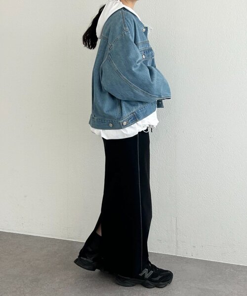 FRIPIER（フリピエ）の「《FRIPIER》ハイテンションタイトスカート（スカート・レディース・ブラック・FREE）」の5枚目の写真