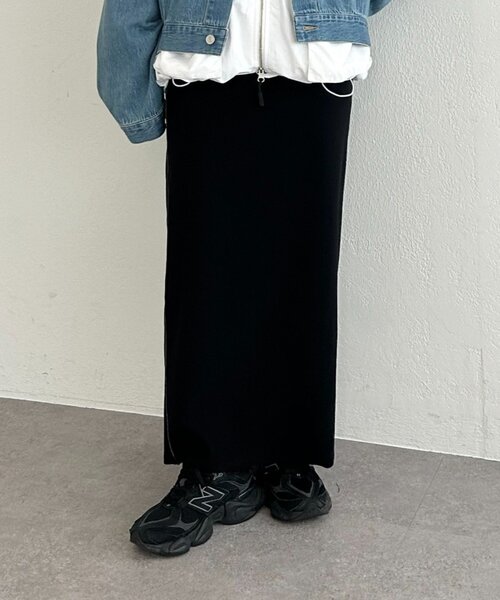 FRIPIER（フリピエ）の「《FRIPIER》ハイテンションタイトスカート（スカート・レディース・ブラック・FREE）」の6枚目の写真