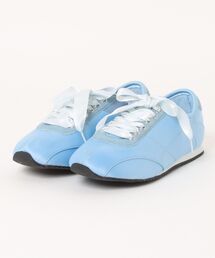 la farfa SHOES(ラ・ファーファ シューズ)の「la farfa shoes 薄底 サテン軽量スニーカー(スニーカー)」