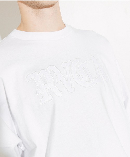 RVCA(ルーカ)の「RVCA メンズ TONE TONE OE LT ロンT 【2026年春夏モデル】/ルーカバックプリント長袖ロンT(Tシャツ/カットソー・メンズ・ホワイト/ブラック/ブラック系その他/グリーン系その他・SMALL/MEDIUM/X-LARGE/LARGE)」の7枚目の写真