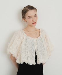 Dorry Doll（ドリードール）の「フラワーバルーンボレロ（カーディガン/ボレロ）」