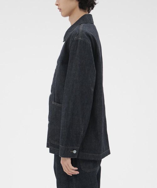 MARGARET HOWELL（マーガレットハウエル）の「LIGHT DENIM（デニムジャケット・メンズ・インディゴブルー・38/40）」の3枚目の写真