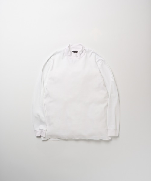 Eddie Bauer(エディーバウアー)の「スムース モックネック 長袖Tシャツ(Tシャツ/カットソー・メンズ・ライトブルー/ネイビー/ブラック/杢グレー/ピンク/ホワイト・M/XXL/XL/L/S)」の21枚目の写真