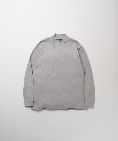 Eddie Bauer(エディーバウアー)の「スムース モックネック 長袖Tシャツ(Tシャツ/カットソー・メンズ・ライトブルー/ネイビー/ブラック/杢グレー/ピンク/ホワイト・M/XXL/XL/L/S)」の22枚目の写真