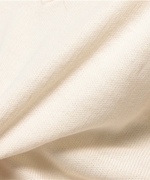 RAY CASSIN（レイカズン）の「Vネックプルオーバー（ニット/セーター・レディース・ネイビー/オフホワイト/杢グレー・FREE）」の7枚目の写真