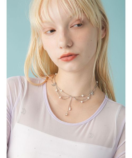 FURFUR(ファーファー)の「スターモチーフネックレス(ネックレス・レディース・ゴールド/シルバー・F)」の7枚目の写真