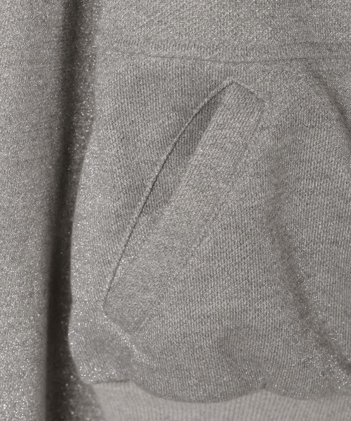 Heather（ヘザー）の「UV裏毛フーディ（ショート丈）　656721（パーカー・レディース・ピンク/スミクロ・FREE）」の22枚目の写真