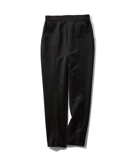 IEDIT(イディット)の「【3点セット】IEDIT パール風モチーフ遣いが上品な華やか3点コーディネイトセット〈ブラック〉(セットアップ・レディース・ブラック・3L/LL/L/M/SP/MP/4L)」の5枚目の写真