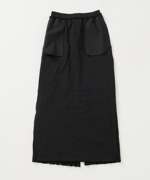 La TOTALITE（ラトータリテ）の「【洗える】PROVOKE/プロヴォーク フリルマキシスカート（スカート・レディース・ホワイト/ブラック・FREE）」の21枚目の写真