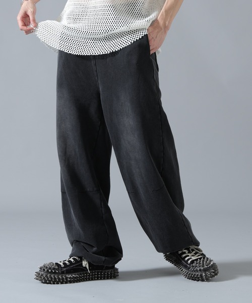 DANKE SCHON(ダンケシェーン)の「【WEB&DEPOT限定】DankeSchon/ダンケシェーン/SULFUR SWEAT PANTS(スウェットパンツ・メンズ・ブラック・M/L/S)」の1枚目の写真