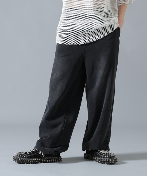DANKE SCHON(ダンケシェーン)の「【WEB&DEPOT限定】DankeSchon/ダンケシェーン/SULFUR SWEAT PANTS(スウェットパンツ・メンズ・ブラック・M/L/S)」の3枚目の写真