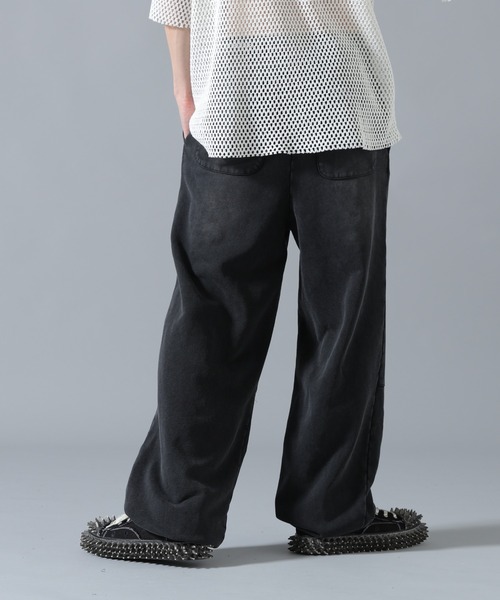 DANKE SCHON(ダンケシェーン)の「【WEB&DEPOT限定】DankeSchon/ダンケシェーン/SULFUR SWEAT PANTS(スウェットパンツ・メンズ・ブラック・M/L/S)」の4枚目の写真