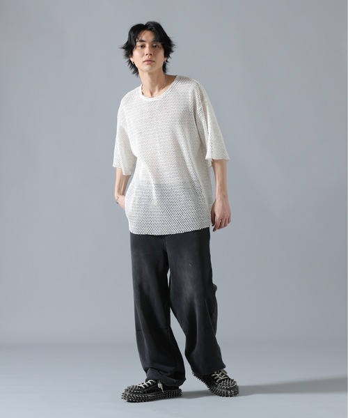 DANKE SCHON(ダンケシェーン)の「【WEB&DEPOT限定】DankeSchon/ダンケシェーン/SULFUR SWEAT PANTS(スウェットパンツ・メンズ・ブラック・M/L/S)」の5枚目の写真