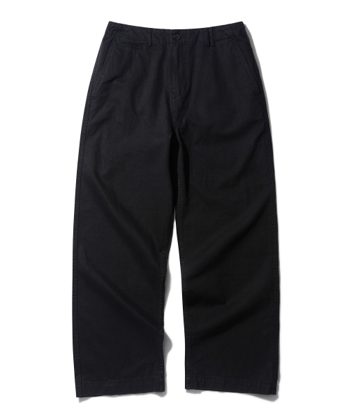 DECET（デケト）の「Officer Semi Wide Pants DCPT069Black（その他パンツ・メンズ・その他・32/34/30/28/26）」の7枚目の写真