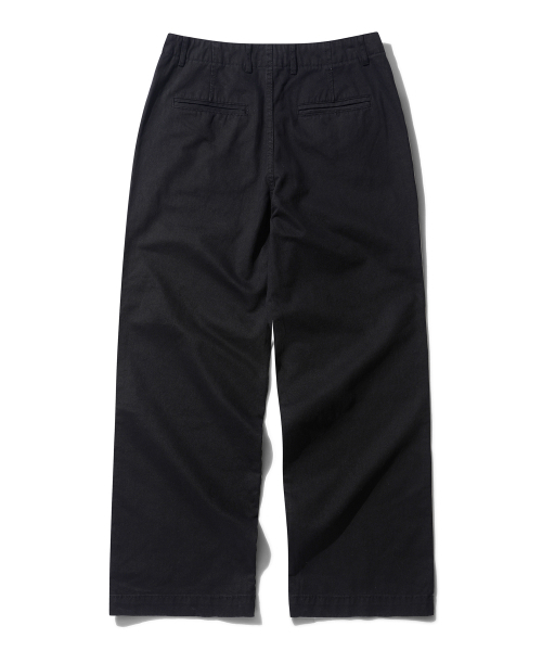 DECET（デケト）の「Officer Semi Wide Pants DCPT069Black（その他パンツ・メンズ・その他・32/34/30/28/26）」の8枚目の写真