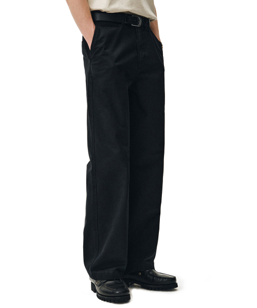 DECET（デケト）の「Officer Semi Wide Pants DCPT069Black（その他パンツ・メンズ・その他・32/34/30/28/26）」の9枚目の写真
