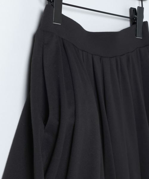 eL（エル）の「【eL】Jersey Flare Skirt/656651（スカート・レディース・グレー/ブラック・FREE）」の17枚目の写真