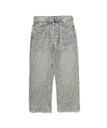 A BATHING APE | LINE CAMO JACQUARD RELAXED FIT DENIM PANTS(デニムパンツ)