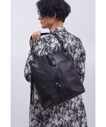 TORNADO MART（トルネードマート）の「TORNADO MART∴オーバーレイコンビレザートートバッグ（ショルダーバッグ）」