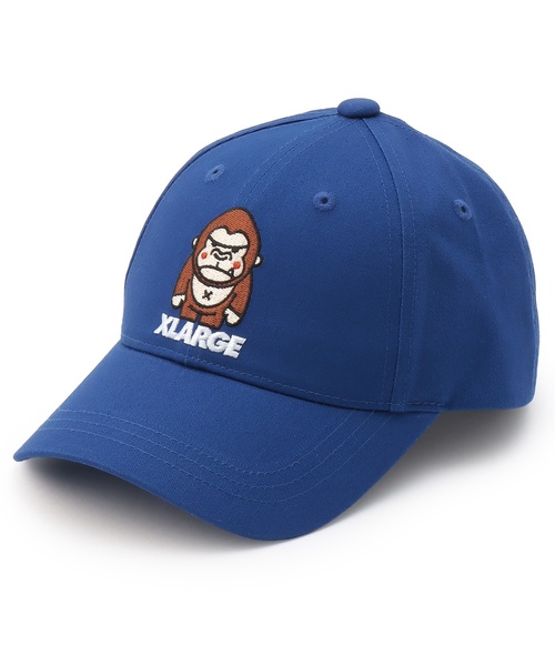 XLARGE KIDS（エクストララージキッズ）の「ファニーゴリラ ツイルキャップ（キャップ・キッズ・ブラック/ブルー・52-56cm/S(48-52cm)）」の10枚目の写真