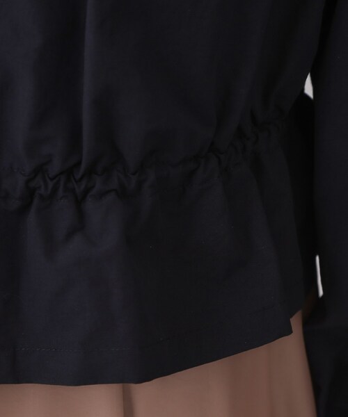 index(インデックス)の「スタンドカラーペプラムブルゾン【洗濯機OK】(ブルゾン・レディース・ネイビー/アイボリー/オレンジ系・42/40/38/36)」の22枚目の写真