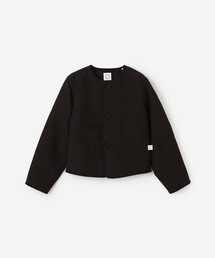 ORCIVAL（オーシバル）の「ORCIVAL | コットンポリジャカード ラウンドネックジャケット WOMEN（ノーカラージャケット）」