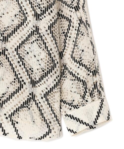 DANKE SCHON（ダンケシェーン）の「DankeSchon/ダンケシェーン/RACE L/S SHIRTS（シャツ/ブラウス・レディース・ブラック/その他24・L/M）」の3枚目の写真